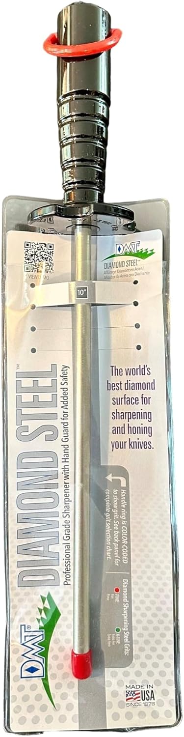 Diamond Machining Technology (DMT) 10-in. Diamond Steel, Fine Grit Sharpener (DS0F)