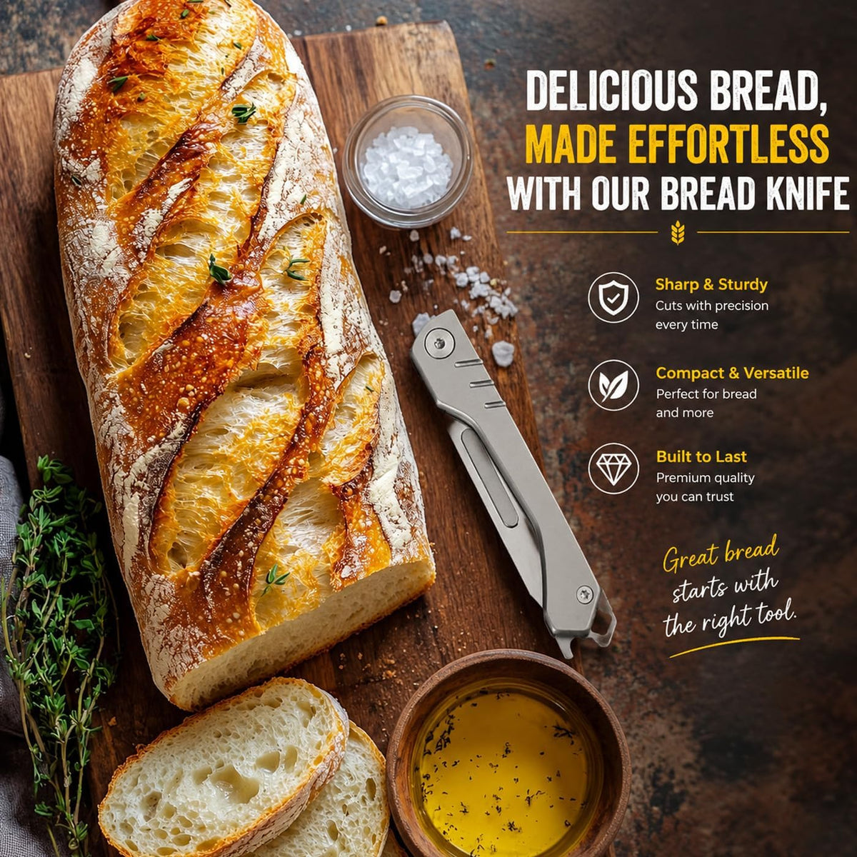 Premium Bread Lame, Stainless Steel Sourdough Scoring Tool with Foldable Safe Design, Bread Dough Scoring Knife with 5 Replacement Blades