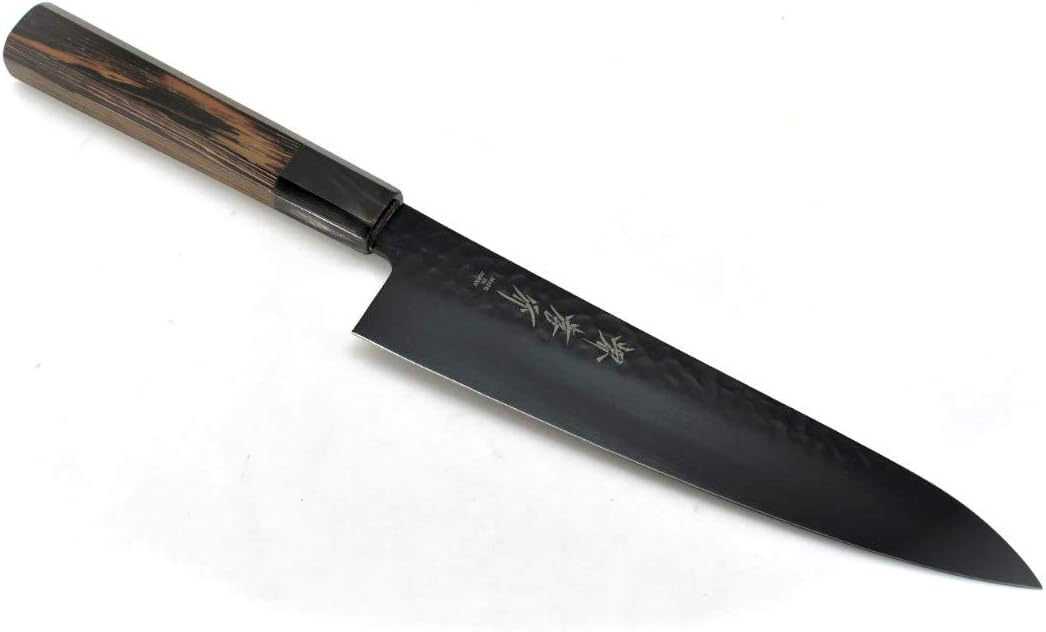 Hammered Black VG-10 Gyuto by Sakai