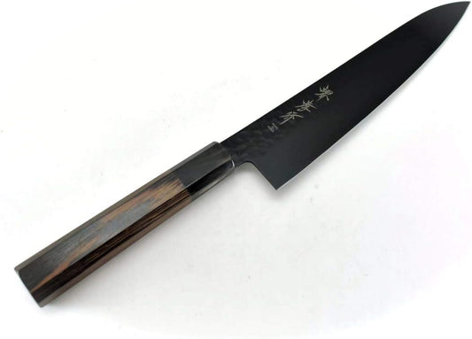 Hammered Black VG-10 Gyuto by Sakai