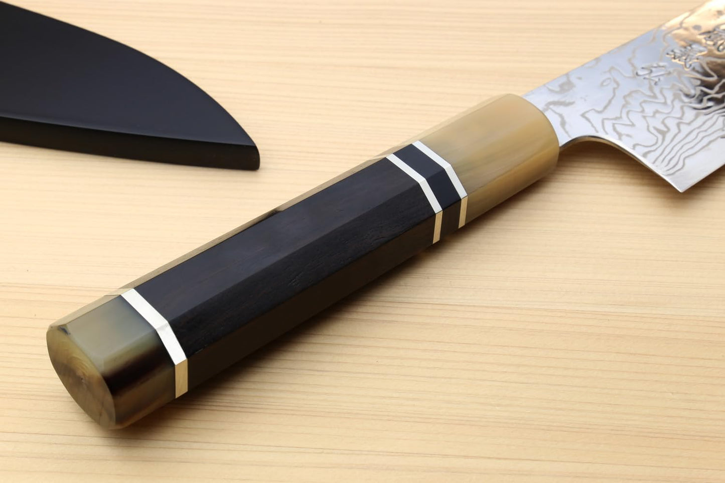 Yoshihiro ZDP189 Super High Carbon Stainless Steel Suminagashi Gyuto Knife (8.25'' (210mm))