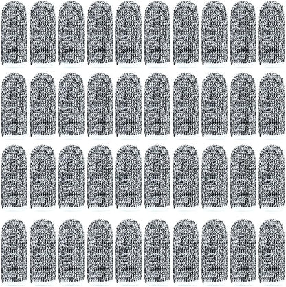 New Reusable Finger Sleeve Protectors Anti-Slip Cut Resistant Finger Cots, 12 Pack 5 Level Thumb Fingertips Protection Cots Protectors Guards Glove Life Extender Finger Covers for Kitchen Work Cuts