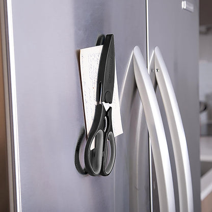 Kitchen Shears with Magnetic Cover - Multi-Purpose Scissors for Cutting, Snipping, and Food Prep