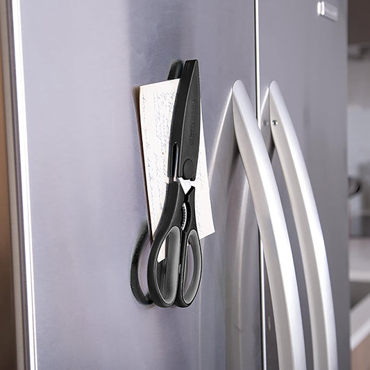 Kitchen Shears with Magnetic Cover - Multi-Purpose Scissors for Cutting, Snipping, and Food Prep
