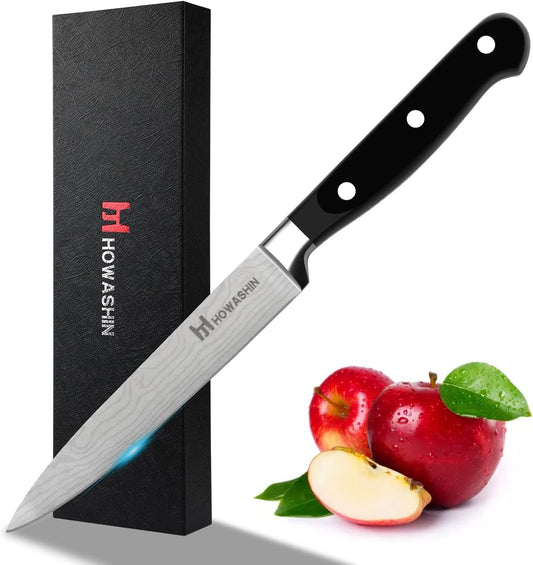5 inch Utility Knife Sharp Professional Chef 's Knife German High Carbon Kitchen Knives Ergonomic Handle With Christmas Gift Box