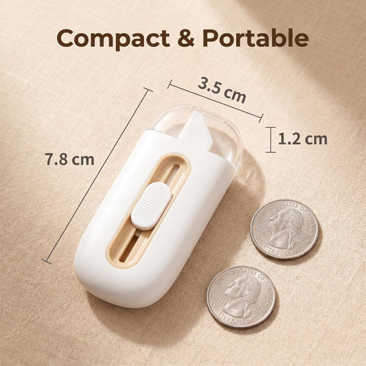 3PCS Ceramic Box Cutter, Mini Safety Box Opener with Retractable Blade, Cute Small Package Opener Tool for Home, Office & Warehouse Use