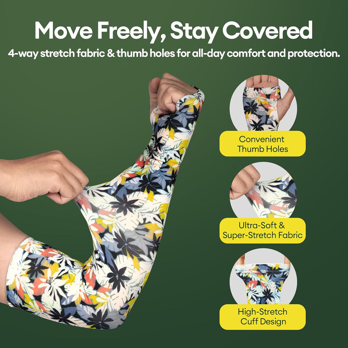 Gardening Sleeves Anti-Slip UV Protection Arm Sleeves Cooling Thorn Proof for Gardening Farming Outdoors