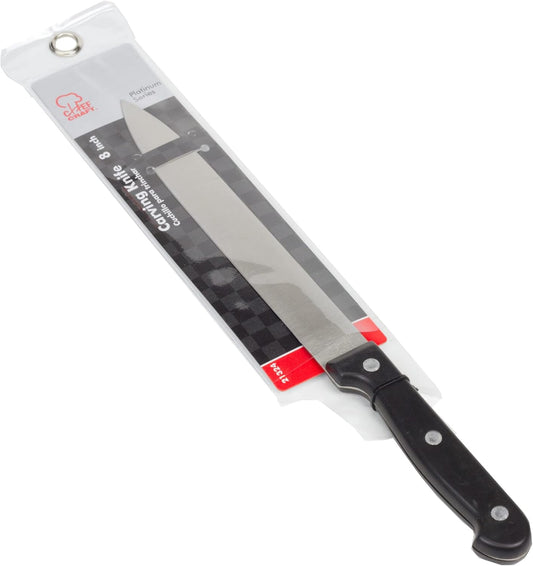 Select Carving Knife, 8 inch blade 14 inches in length, Stainless Steel/Black