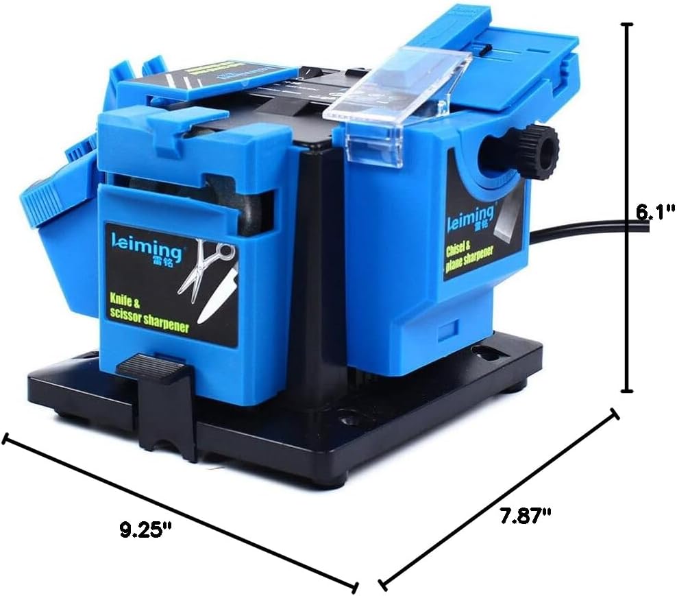 Electric Drill Bit Sharpener, 110V 96W Multifunctional Electric Sharpening Machine Household Cutter Knife Scissor Sharpener