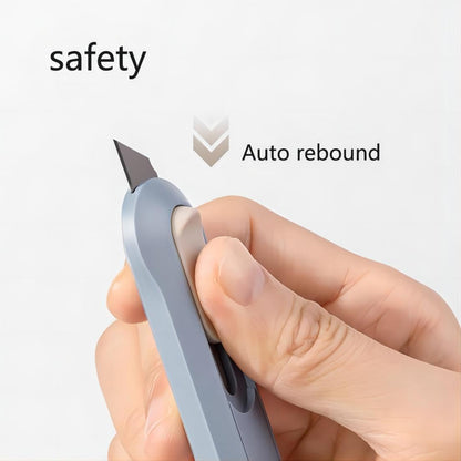 6 Pack Portable Box Cutter,Retractable Utility Knife, Multi-function Cute Box Cutters for Office, Home, Arts Crafts, Cartons, Cardboard, Paper,DIY