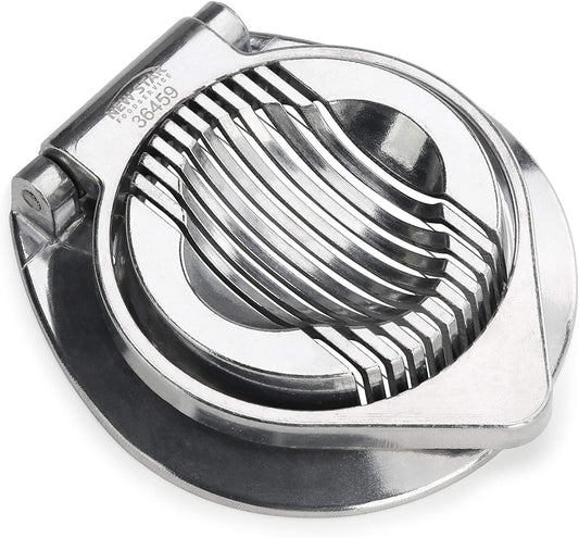 Commercial Grade Aluminum Egg Slicer, Mushroom Slicer with Stainless Steel Wire (Hand Wash Only)