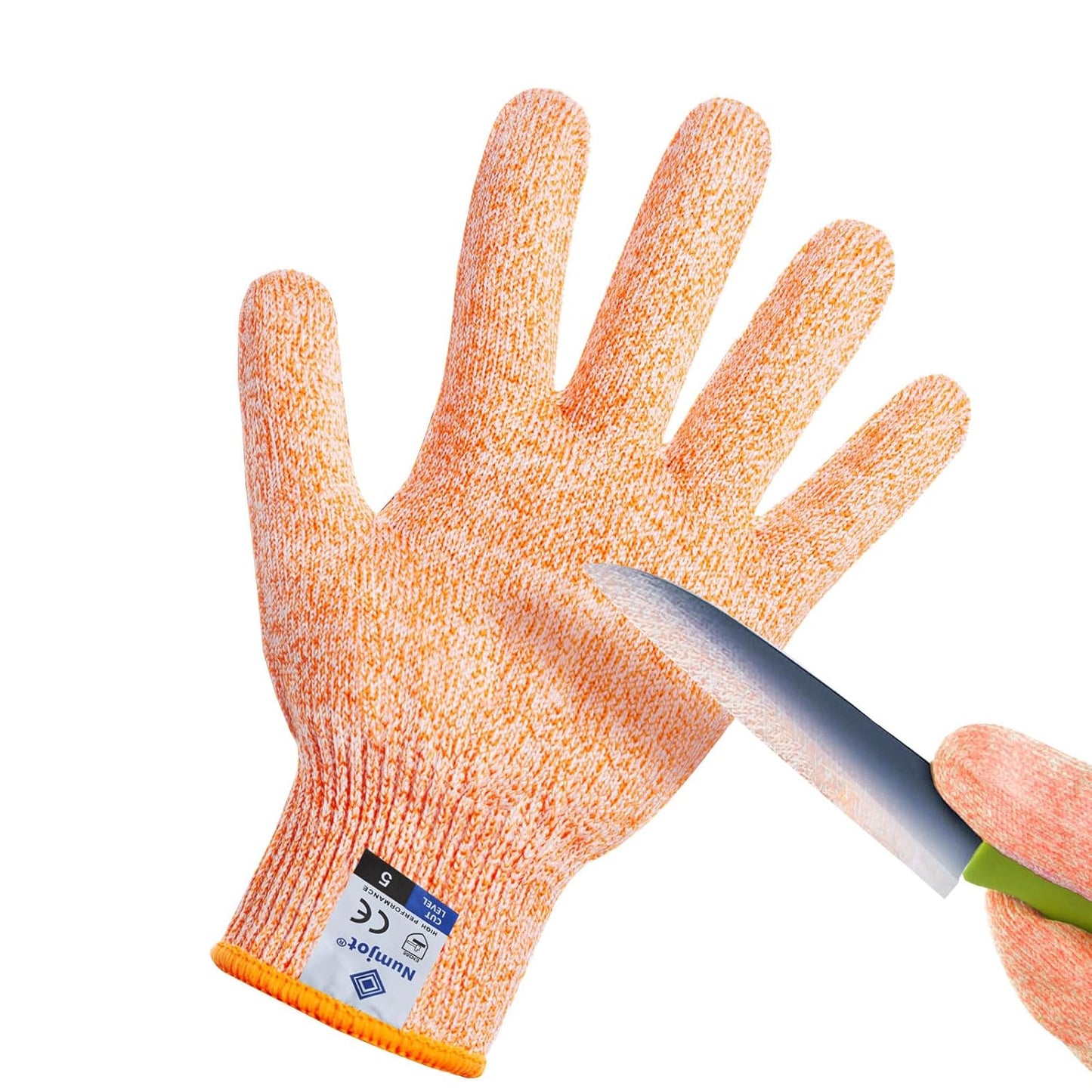 Cutting Gloves,3 Pairs Food Grade Level 5 Protection, Safety Kitchen Cut Gloves for Oyster Shucking, Fish Fillet Processing, Mandolin Slicing, Meat Cutting and Wood Carving(Gray-Large)