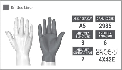 Cut and Puncture Resistant Breathable Work Gloves | Chrome SLT ® Series 4074