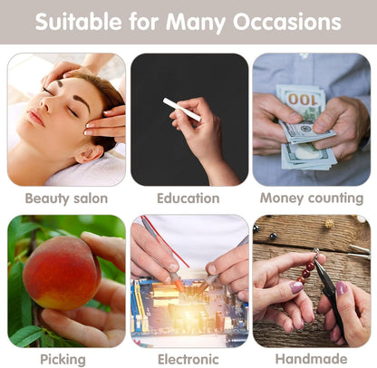 5 Pairs Needle Leather Thimbles for Hand Sewing, Leather Thimble, 2'',3’‘ Felting Finger Guards, Thin Leather Finger Guards, Professional Thimbles for Hand Quilting Craft