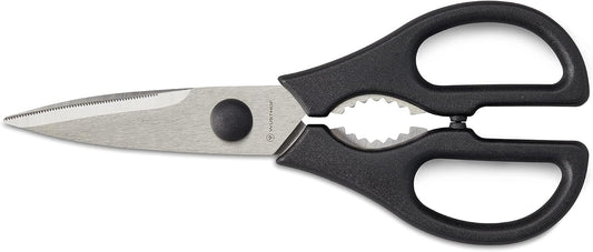 WÜSTHOF Come Apart Kitchen Shears & Gourmet 3" Paring Knife, Black