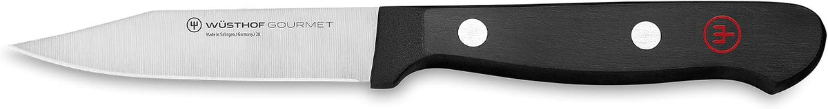 WÜSTHOF Come Apart Kitchen Shears & Gourmet 3" Paring Knife, Black