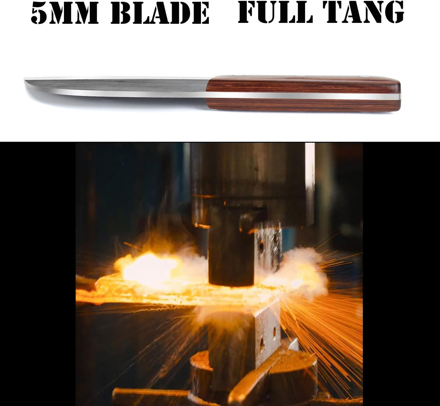 Slicing Carving Knife 12 inch Brisket Knife Outdoor Meat Cleaver Kitchen Knife Chef Knives Multipurpose Grilling Camping Cooking Knife BBQ Tool