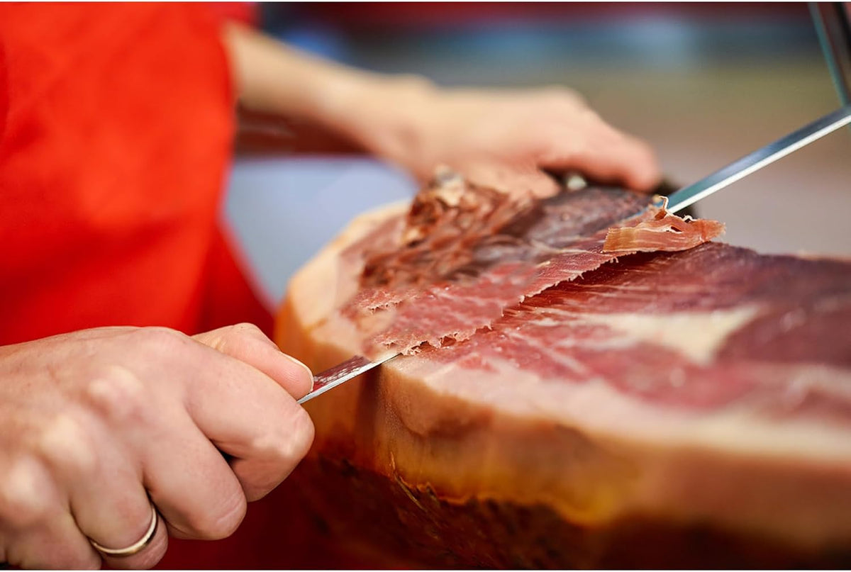 Slicing Knife 12"(305mm) - Premium High-carbon molybdenum steel blade - Meat & Ham Slicer - Ergonomic & non-slip handle