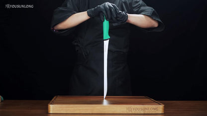 Slicing Knife 12"(305mm) - Premium High-carbon molybdenum steel blade - Meat & Ham Slicer - Ergonomic & non-slip handle