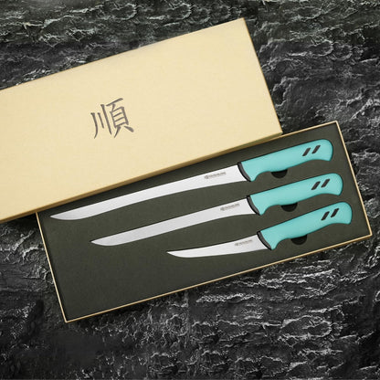 Slicing Knife 12"(305mm) - Premium High-carbon molybdenum steel blade - Meat & Ham Slicer - Ergonomic & non-slip handle