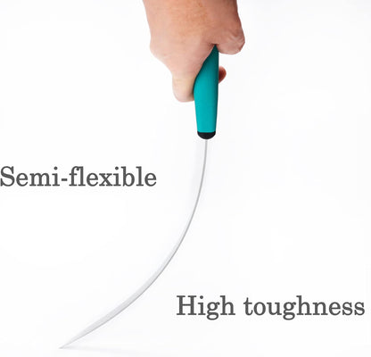 Slicing Knife 12"(305mm) - Premium High-carbon molybdenum steel blade - Meat & Ham Slicer - Ergonomic & non-slip handle