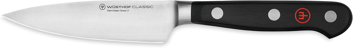 WÜSTHOF Classic 4" Extra Wide Paring Knife, Black