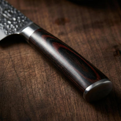 Nakiri Knife, Razor Sharp 7 Inch Multipurpose Vegetable Japanese Chef Knife, High Carbon Stainless Steel Meat Cleaver, Gyutou Knife with Ergonomic Handle, Birthday Gift