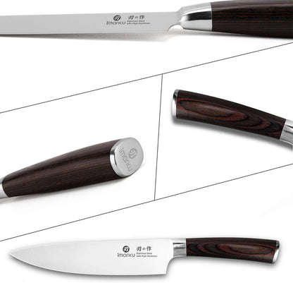 Nakiri Knife, Razor Sharp 7 Inch Multipurpose Vegetable Japanese Chef Knife, High Carbon Stainless Steel Meat Cleaver, Gyutou Knife with Ergonomic Handle, Birthday Gift