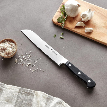 Classic Razor-Sharp 7-inch Bread Knife, Cake Knife, German Engineered Informed by 100+ Years of Mastery
