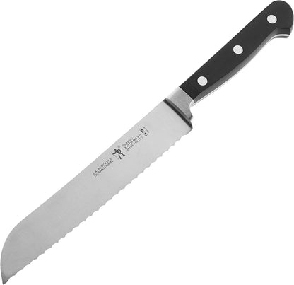 Classic Razor-Sharp 7-inch Bread Knife, Cake Knife, German Engineered Informed by 100+ Years of Mastery