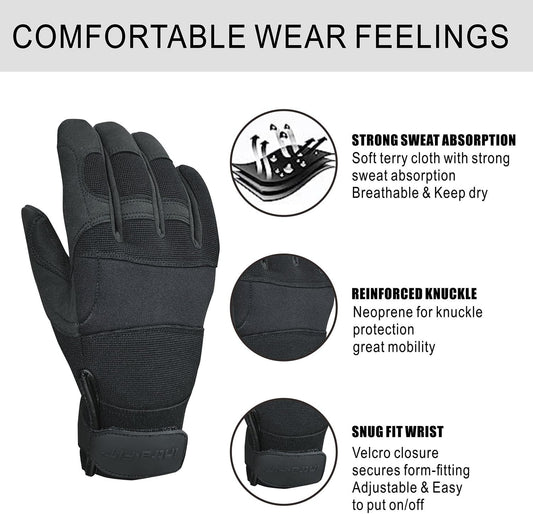 Needle Puncture & Thorn Proof Gloves | Level 3 Needlestick Resistant, A9 Cut Resistant Gloves
