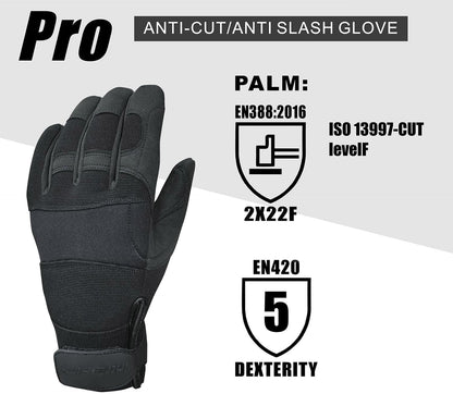 Needle Puncture & Thorn Proof Gloves | Level 3 Needlestick Resistant, A9 Cut Resistant Gloves
