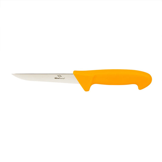 Boning Knife, 6" Straight/Stiff Blade, Polypropylene Handle