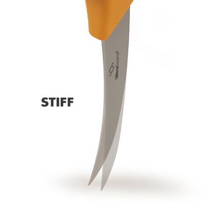 Boning Knife, 6" Straight/Stiff Blade, Polypropylene Handle