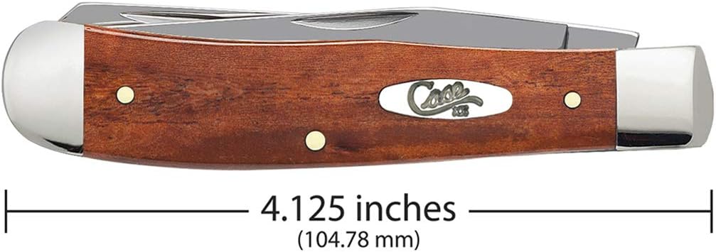 Case WR XX Pocket Knife Trapper Caribbean Blue Jig Bone Item #25592 - (6254 SS) - Length Closed: 4 1/8 Inches