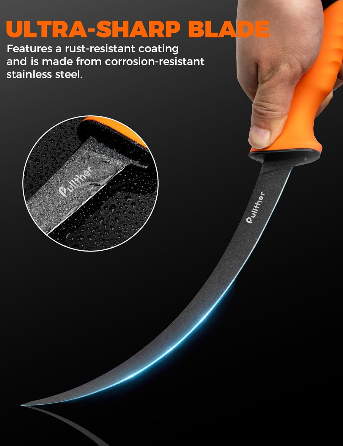 9Inch Fillet Knife for fish,Stainless Steel Fishing Knife | Stainless Steel with Corrosion Resistant Coated Fishing Gear