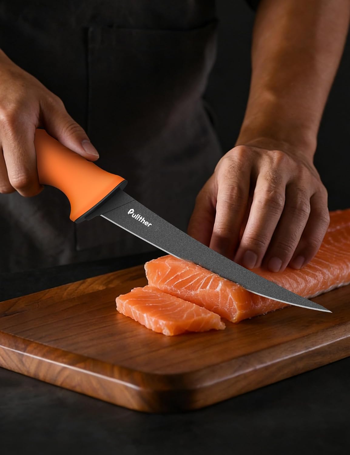 9Inch Fillet Knife for fish,Stainless Steel Fishing Knife | Stainless Steel with Corrosion Resistant Coated Fishing Gear