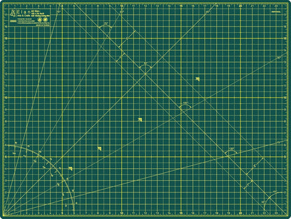 Cutting Mat A4 Green, Self Healing Cutting Mat 9x12 Inch, 5-Ply Craft Board Green, Hobby Board for Crafts 9x12 Inch