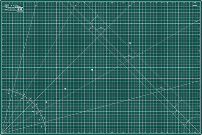 Cutting Mat A4 Green, Self Healing Cutting Mat 9x12 Inch, 5-Ply Craft Board Green, Hobby Board for Crafts 9x12 Inch