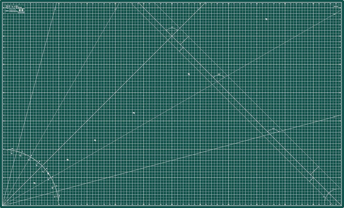 Cutting Mat A4 Green, Self Healing Cutting Mat 9x12 Inch, 5-Ply Craft Board Green, Hobby Board for Crafts 9x12 Inch