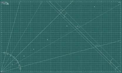 Cutting Mat A4 Green, Self Healing Cutting Mat 9x12 Inch, 5-Ply Craft Board Green, Hobby Board for Crafts 9x12 Inch