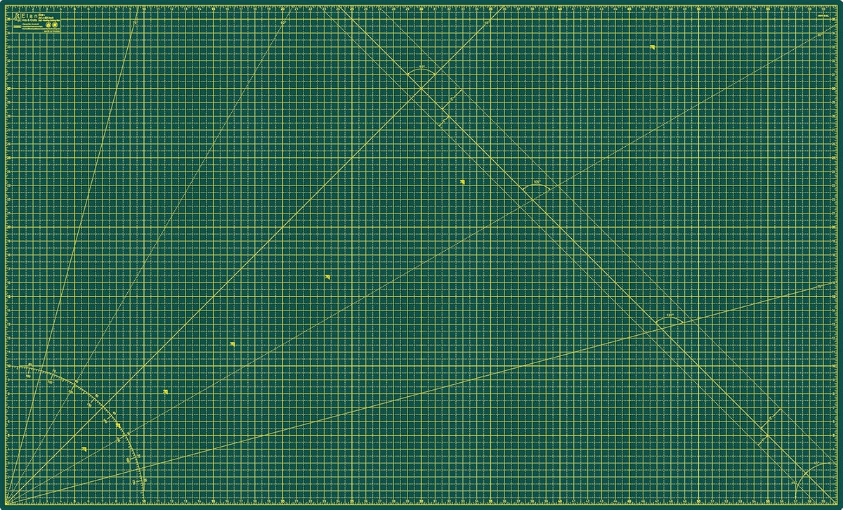 Cutting Mat A4 Green, Self Healing Cutting Mat 9x12 Inch, 5-Ply Craft Board Green, Hobby Board for Crafts 9x12 Inch