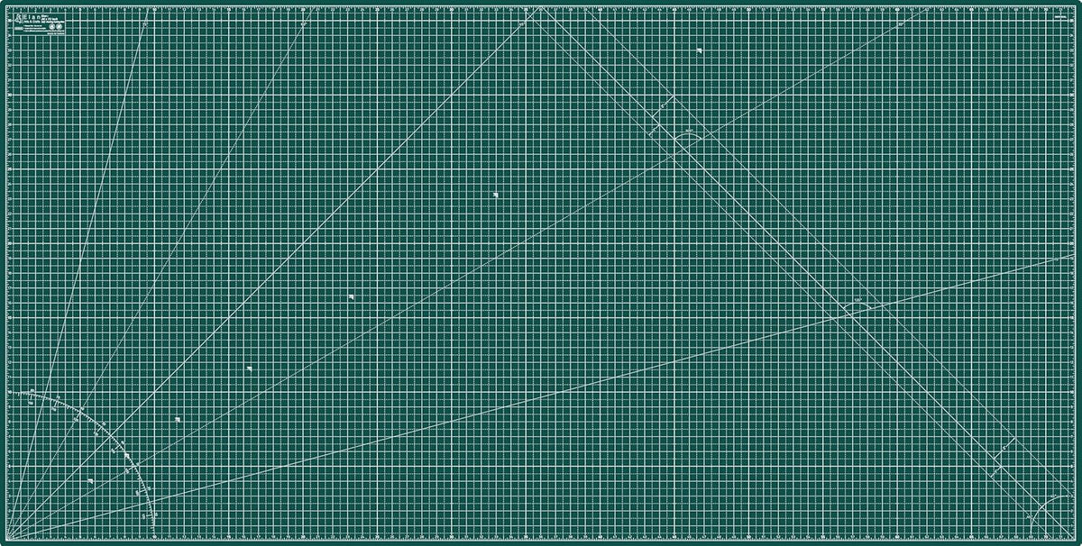 Cutting Mat A4 Green, Self Healing Cutting Mat 9x12 Inch, 5-Ply Craft Board Green, Hobby Board for Crafts 9x12 Inch