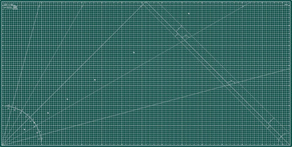 Cutting Mat A4 Green, Self Healing Cutting Mat 9x12 Inch, 5-Ply Craft Board Green, Hobby Board for Crafts 9x12 Inch