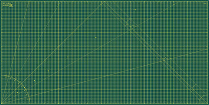 Cutting Mat A4 Green, Self Healing Cutting Mat 9x12 Inch, 5-Ply Craft Board Green, Hobby Board for Crafts 9x12 Inch