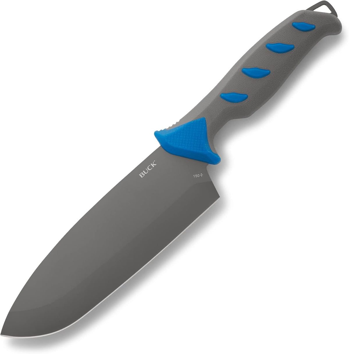 149 Hookset Saltwater Breaker Fishing Fillet Knife with Titanium-Coated Steel Blade for Superior Corrosion Resistance, 10" Fixed Blade