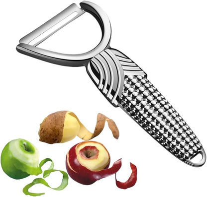 Swivel stainless steel Vegetable Peeler | Die-cast body — avoids cracking or blade detachment over time
