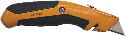 44133 Heavy Duty Utility Knife, Retractable, Adjustable, with Wire Stripper, Klein-Kurve Handle