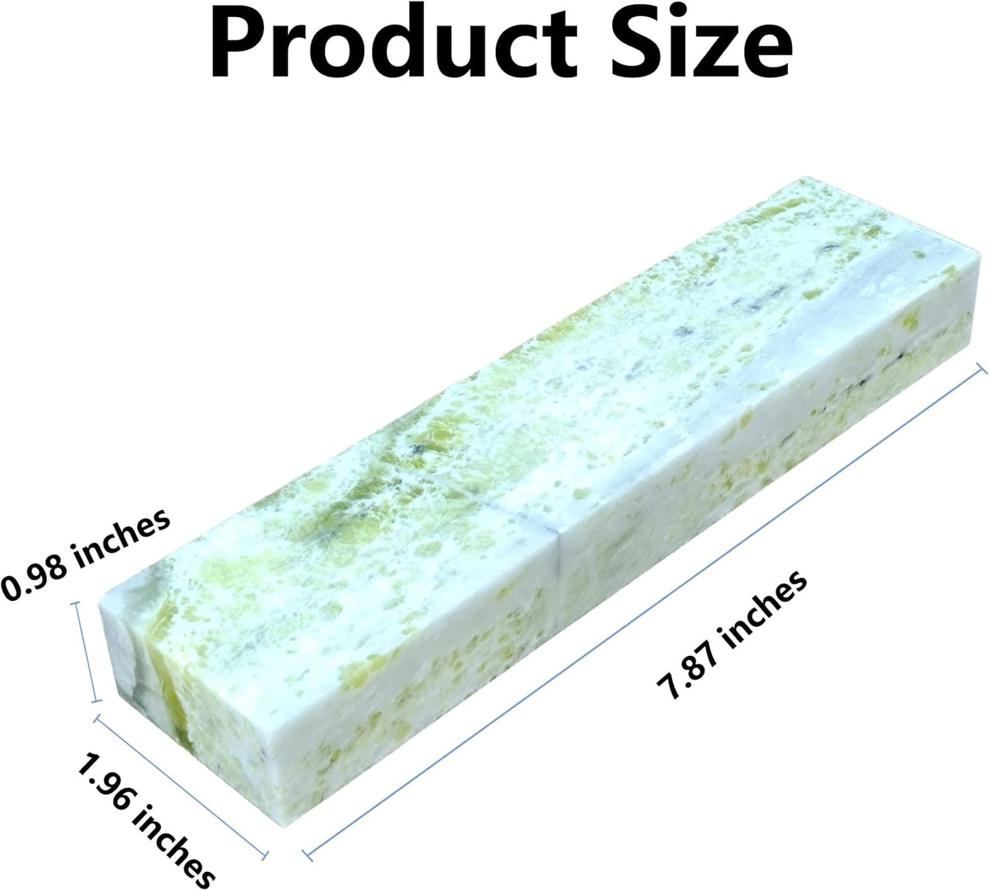 LARGE SIZE Knife Sharpening Stone,10000 Grit Sharpener Whetstone Final Fine Polishing Natural Green Honing Oilstone for Knives Tools,Cutting Tools (200 * 50 * 25)