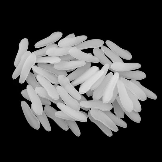 Knife Tip Protector 100PCS Transparent Plastic Knife Blade Tip Sleeves Knife Tip Guard Knife Tip Covers